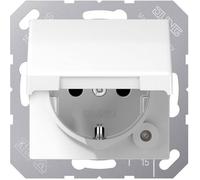 Jung Jung Prise SCHUKO alpin blanc AS 1520 KL WW Quantité:1