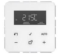 Jung TRDCD1790WW Raumtemperaturregler mit Display Standard, Serie CD, alpinweiß