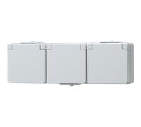 Jung WG600 Boîte de sortie Murale (appareillage WCD) (Prise européenne) - 623NW