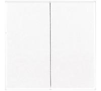 Jung x2 Cache Interrupteur pour gamme, Bouton-poussoir pour gamme blanc crème