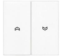 Jung x2 Cache Interrupteur pour stores blanc LS995PWW 1 pc(s)