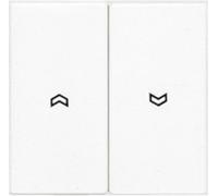 Jung Bike Cache-interrupteur x2 LS995PWW pour stores Blanc 1 pc(s)