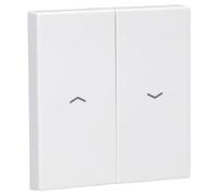 Jung Bike Cache-interrupteur x2 LS995PWW pour stores Blanc 1 pc(s)