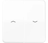 Jung x2 Cache Interrupteur pour stores, Interrupteur / bouton-poussoir pour