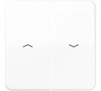 Jung x2 Cache Interrupteur pour stores, Interrupteur / bouton-poussoir pour