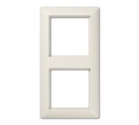 Jung x2 Cadre blanc crème AS582