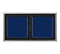 Jung x2 Cadre Cache acier inoxydable ES2982 1 pc(s)