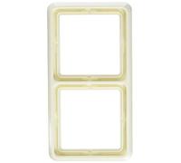 Jung Cadre cache CD582W blanc crème x2