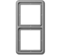 Jung x2 Cadre Cache gris CD582GR 1 pc(s)