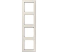 Jung x4 Cadre blanc crème AS584