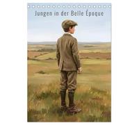 Jungen in der Belle Époque (Tischkalender 2027 DIN A5 hoch), CALVENDO Monatskalender: Zwölf ruhige Momente mit Jungen im Wandel der Jahreszeiten während der späten Belle Époque.
