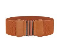Jungerhouse Ceintures Élastiques de Femmes Large Extensible Taille Ceintures pour Tenue de Robe, Manteau, Doudoune