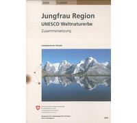 Jungfrau region - Collectif - Office Federal De Topographie Suisse - broché - Atlas / carte