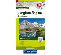 Jungfrau Region / Grindelwald Hiking maps: with routes