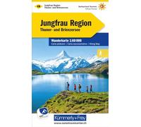 Jungfrau Region Hiking Map: 1:60 000