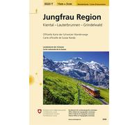 Jungfrau region indechirable et resistante eau - Collectif - Office Federal De Topographie Suisse - broché - Atlas / carte