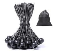 JunGG Tendeur en caoutchouc avec boule - Noir et blanc (25, 30 cm)