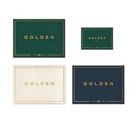 JUNGKOOK - [GOLDEN] (All Set Ver.) SHINE Ver. + SOLID Ver. + SUBSTANCE Ver. + Weverse Albums Ver. + 2 Extra Photocards