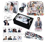 Jungkook Golden Seven Album Photocards, Coffret Cadeau De Marchandises BT Jungkook, Jungkook J-Hope Jin Jimin RM Suga V Merch(Black-Seven)