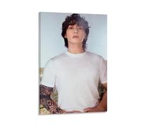 Jungkook South Coréen Poster en toile Décoration de chambre à coucher Paysage Bureau Décoration Cadeau 20 x 30 cm