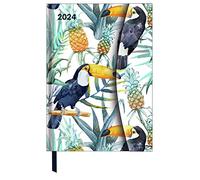 Jungle 2024 - Diary - Buchkalender - Taschenkalender - 16x22: Magneto Diary