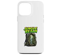 Jungle Adventure Sac à Dos Nature Explorer Escape Coque pour iPhone 13 Pro Max