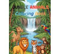 Jungle Animals Coloring Book - Volume 4