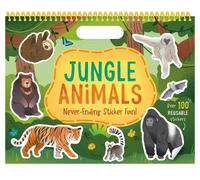 Jungle Animals: Never-Ending Sticker Fun