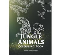 Jungle Animals: This book is ready to colour with illustrations of iconic jungle animals such as majestic tigers, playful monkeys, and more.