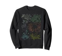 Jungle Art Kids Animaux de la jungle Éléphant Tigre Guépard Sweatshirt