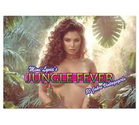 Jungle Fever (Tischkalender 2026 DIN A5 quer), CALVENDO Monatskalender: Erotische Vintagegirls im Stil der 80er Jahre