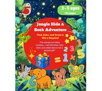 Jungle Hide & Seek Adventure: Find, Color, and Count to Win a Surprise!
