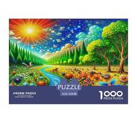 Jungle Jigsaw Puzzles 1000 Pièce pour Les Adultes Jeux Éduchatifs Puzzle Cadeaux pour Adultes 100% Carton Recyclé Décoration De Maison 52x38cm/1000pcs