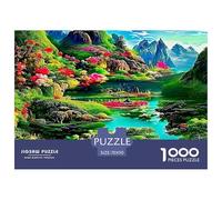 Jungle Jigsaw Puzzles 1000 Pièce pour Les Adultes Puzzles Difficiles Cadeaux pour Adultes 100% Carton Recyclé Décoration De Maison 70x50cm/1000pcs