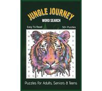 Jungle Journey Word Search Puzzle Book: Word Searches with Easy to Read Print about Jungle Journey, Tropical Adventure, Wild Trek and More| 6x9 in,110 ... … Gift for Vacations, Holidays and Free Times