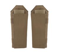 Jungle Leopard 1 Paire de Bretelles de Gilet Tactique universelles avec Coussinets structurels for la Chasse, l'airsoft, Le JPC, Le SPC et Le LBT(CB)