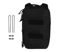 Jungle Leopard Grand Sac à Dos de Premiers Secours, randonnée Tactique, Outils de Survie, Sac de Rangement(BLK)