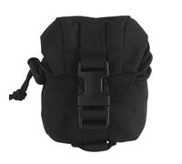 Jungle Leopard Pochette Molle M67 for Menottes, Gilet Tactique/Ceinture, Sac de Rangement for Fragments(BK)