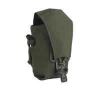 Jungle Leopard Pochette tactique EDC Molle modulaire silencieuse Flash Bang Pack Bag Airsoft Flip Walkie Talkie Pack(RG)