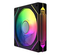 Jungle Leopard Prism4PRO Ventilateur 120mm 1600RPM/58.36CFM/2.07mmH2O ARGB PWM Ventilateur (1, BK, 4PRO)