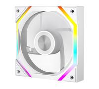 Jungle Leopard PrismXH ARGB PWM PC Ventilateur 120 mm,62.36 CFM/2000 RPM/2.21 MMH2O (Blanc)