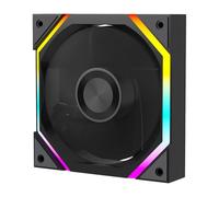 Jungle Leopard PrismXH ARGB PWM PC Ventilateur 120 mm,62.36 CFM/2000 RPM/2.21 MMH2O (Noir)