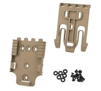 Jungle Leopard QLS Quick Locking System Kit, Drop Leg Holster Adapter V2 with Thigh Strap(QLS-T)