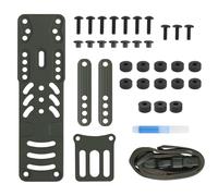 Jungle Leopard QLS Quick Locking System Kit, Drop Leg Holster Adapter V2 with Thigh Strap(RG)