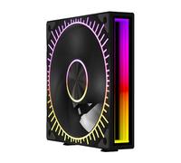 Jungle Leopard Starry ARGB Fan 120mm,ARGB PC Case Fan (Black Reverse Flow)