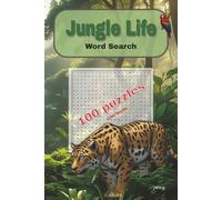 Jungle Life Word Search puzzle book: Word searches with easy to read print covering all Jungle life areas, Animals, Habitats, Flowers and Plants, ... Great gift for Seniors, Holidays and anytime
