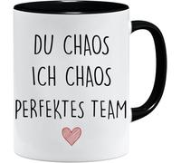 Jungle Mug | Cadeaux pour femmes | Du chaos ich chaos tasse d'équipe parfaite pour meilleure amie, sœur ou collègue