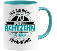 Jungle Mug | Tasse « Ich Bin Nicht Alt » | Idée de cadeau amusante pour anniversaire, remise de diplôme, remise des diplômes | Dicton amusant pour hommes, femmes, collègues (70)