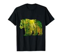 Jungle Nature & Randonnée Paysage De Forêt Tropicale Panda T-Shirt