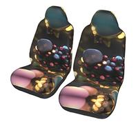 Jungle of Love Dua Sarung JOK Mobil,*, Sarung JOK Mobil Depan, Cocok Untuk Sebagian Besar Mobil, SUV, Truk, Van, Dll.
